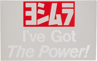 東洋マーク製作所(Toyo Mark) ヨシムラ ステッカー ホワイト/レッド SY-4