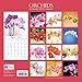 2019 Wall Calendar - Orchids Calendar, 12 x 12 Inch Monthly View, 16-Month, Blooms and Flowers Theme, Includes 180 Reminder Stickers