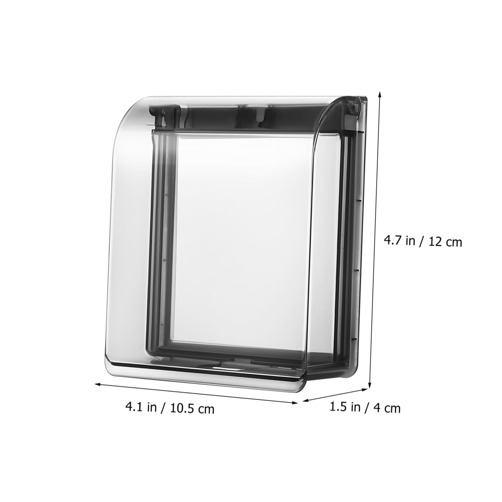 4 Set Copriprese Adesivo Per Esterni E Bagno Protezione E Facile Installazione Per Prese Muro Con Design E 2 Pezzi * 4
