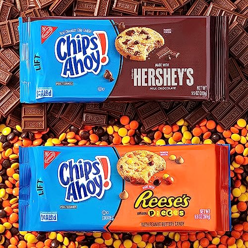 CHIPS AHOY! Hershey's Milk Chocolate Chip Cookies, 9.5 oz