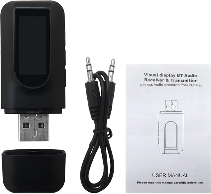 Adaptador Bluetooth 5.0 Transmisor Receptor 4 en 1 miniatura 9