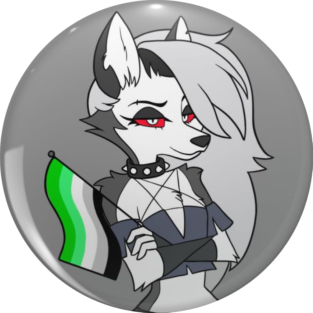 Helluvaboss Loona plush pin ぬいぐるみ+ピンバッジ Helluva Boss x