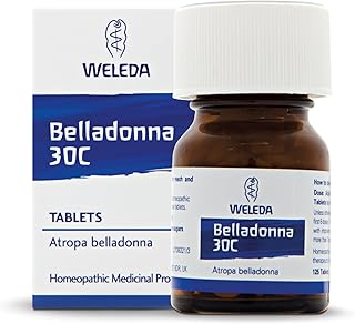 Weleda Belladonna 30C, Homeopathic Medicinal Product, 125 Tablets