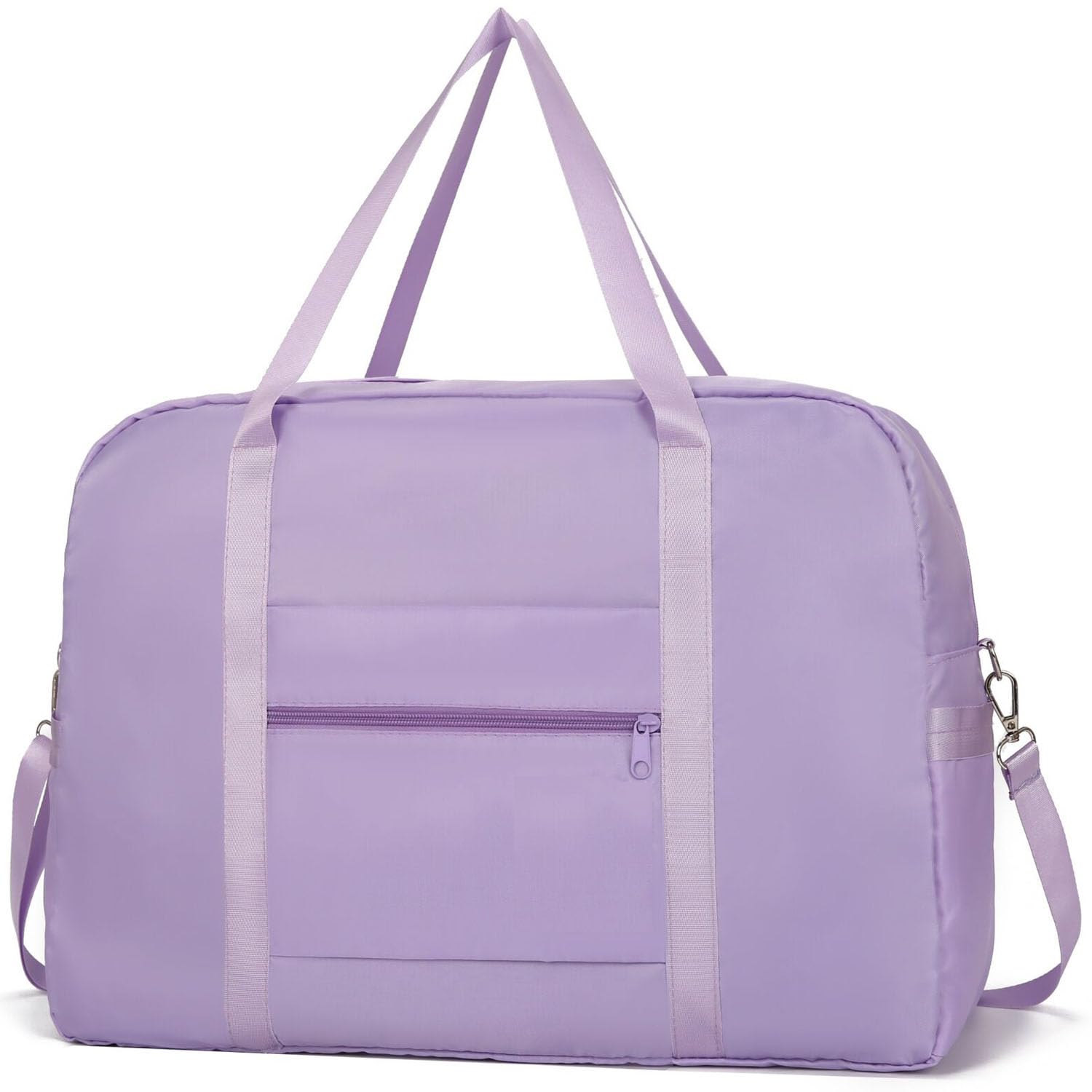 YYGOJOY Cabin Bag 45x36x20 for Airlines, Carry on Luggage Underseat Cabin Bag Foldable Travel Duffel Bag Sports Holdall Gym Overnight Weekender Shoulder Carry on Handbags for Men Women 25L (Purple)