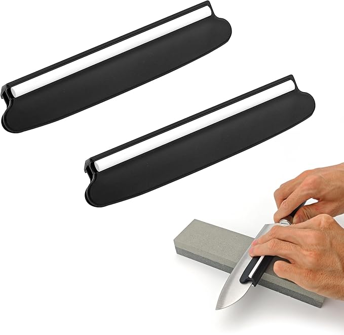 Knife Sharpening Angle Guide for Whetstone, 2 Pack 15° Knife