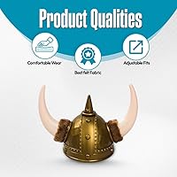 Vista 3 de Funny Party Hats Photo Booth Props - Bulk Costume Hats - Adult Dress Up Hats - 6 Pc Assorted Set Multicoloured