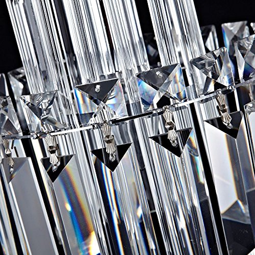 Lampe suspendue en cristal romantique pour table de salle à manger - 7