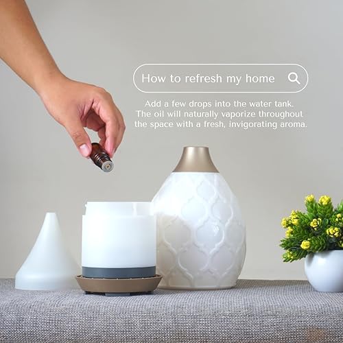 Miniatura 2 de Aceite esencial de menta (Terpeneless) - 8 fl oz - Aceite esencial 100% puro - Greenhealth