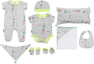 Jodi Mini Newborn Set Of 9 Pieces For Girls - Multi Color