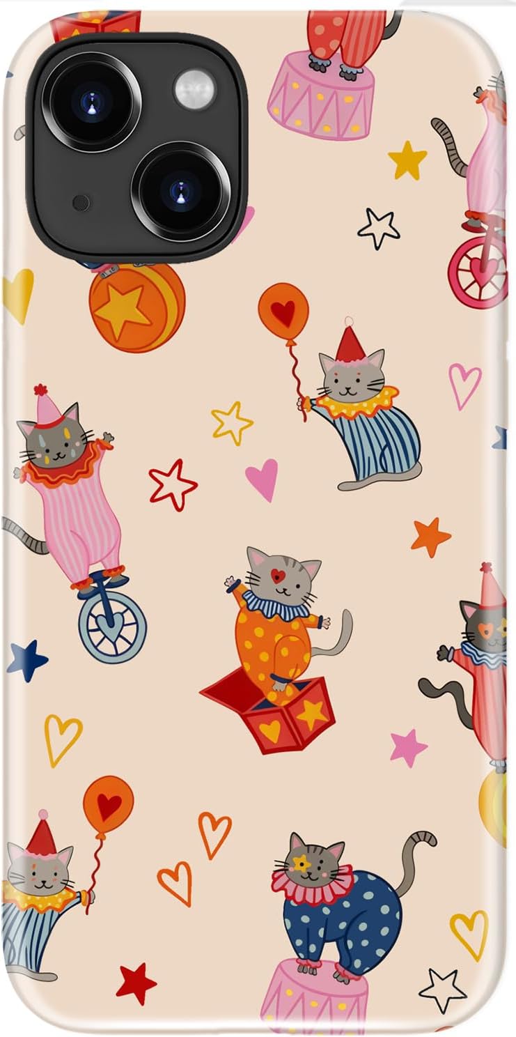 DEENAKIN for iPhone 14/iPhone 13 Case,Cute Floral,Trendy Preppy Y2K Designs