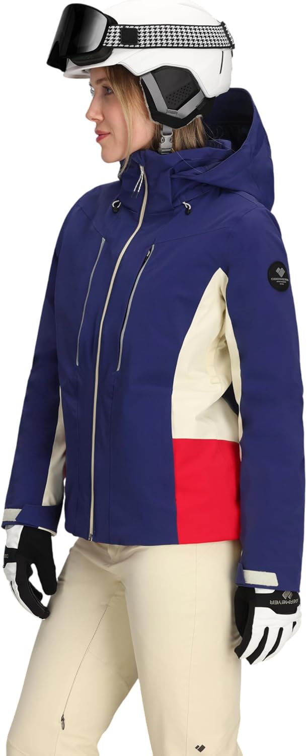 Obermeyer Womens Glade Ski Jacket, 20K mm Waterproof Breathable 4-way Stretch, Primaloft Insulated