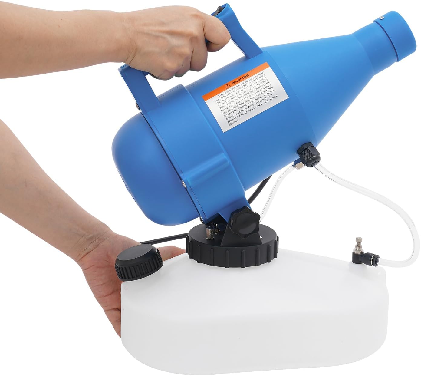 4.5L (1.2 Gallon) Electric ULV Cold Fogger Machine,Cold Fogger Machine Spraying Distance 30ft W/16.4ft Cord,for Home, Hotel, Garden, Lawn, School, Church, Indoor and Outdoor