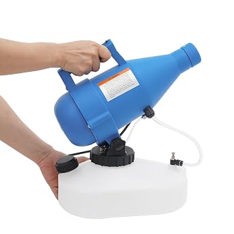 4.5l 1.2 Gallon Electric Ulv Portable Fogger Sprayer Machine Cold Fogger Machine Spraying Distance 30ft W/16.4ft Cord for Home,Hotel,Church,School,Yard