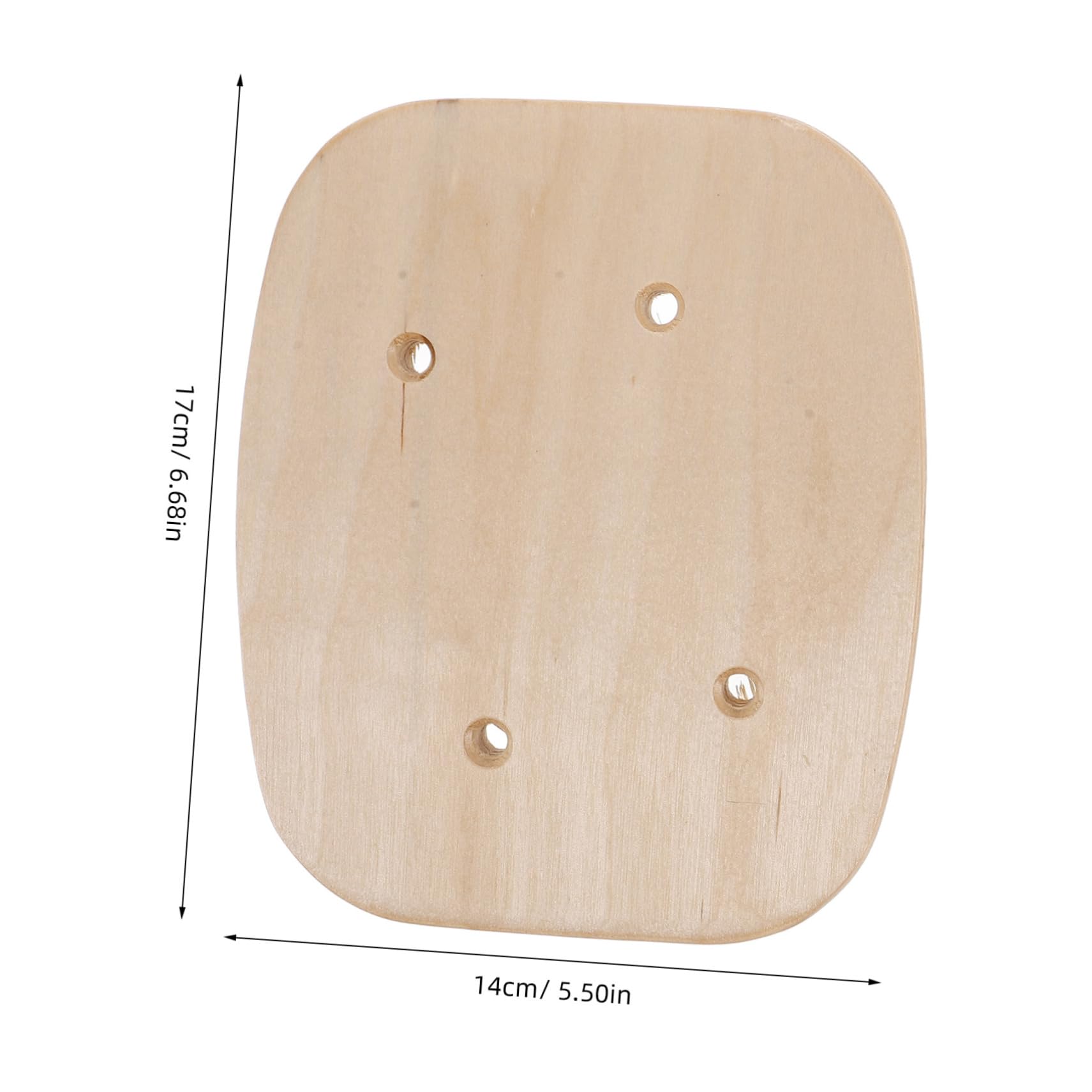 BESPORTBLE 2pcs DIY Wooden Skateboard Decks Natural Maple Bamboo Unfinished Drift Board Decks for Crafts