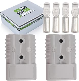 partszen 175A Battery Quick Connect Disconnect Plug Winch Terminal Connector 600V 2AWG