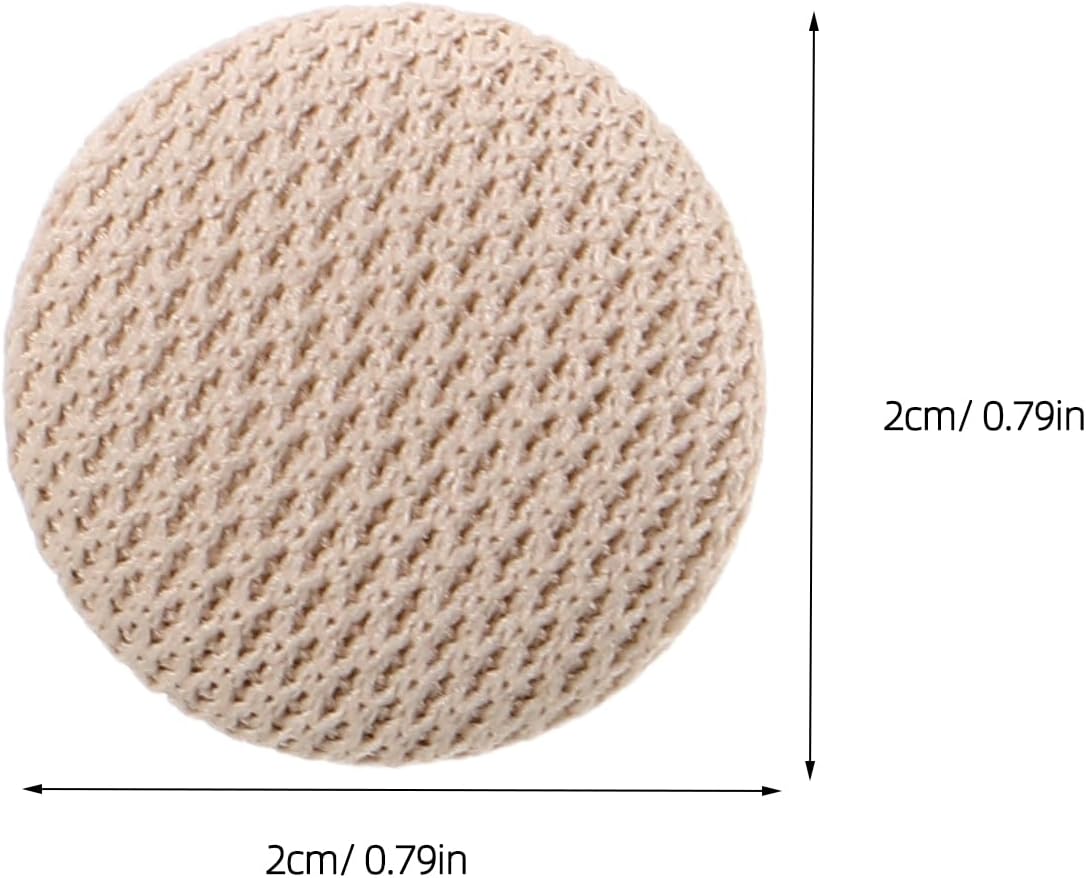 Fabric Covered Bed Skirt Twist Pins 50pcs Upholstery Tacks Metal Spiral Fasteners Slipcover Pins for Sofa Cushions and Armrest Covers in Light Beige