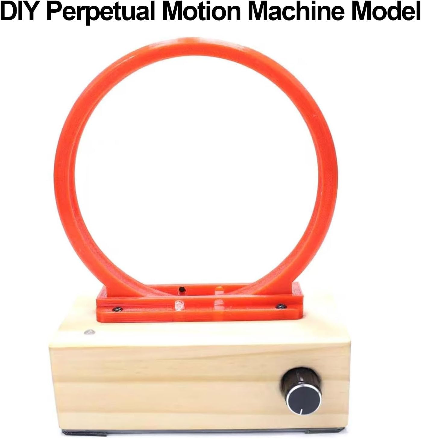 Modello Di Macchina A Moto Perpetuo Fai Da Te, Modello Di Macchina A Moto Perpetuo Fatta In Casa, Ciclotrone Elettromagnetico Per Esperimenti Scientifici, Bobina A Moto Circolare Con Sfera Di