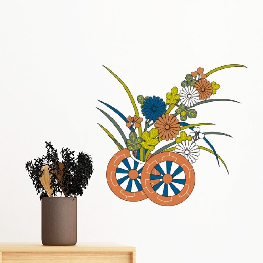 Papier peint DIY amovible style japonais pour masquer les imperfections de mur
