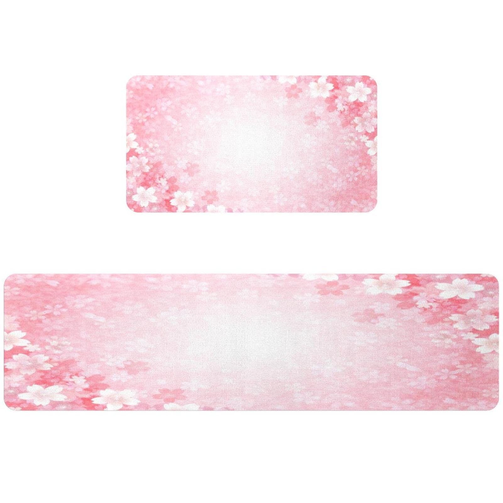 Alfombrillas de cocina antideslizantes VAPOKF alfombra lavable para hogar 2 piezas