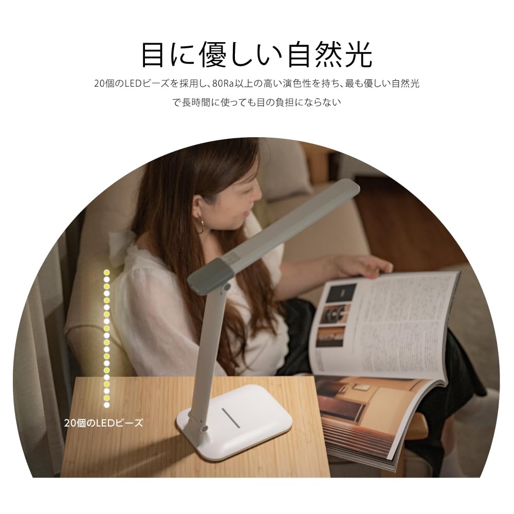 Amazon.co.jp: 頂点看板 LED デスクライト マグネットライト 着脱式