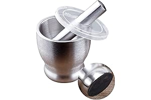 CUGLB 18/8 Stainless Steel Mortar and Pestle