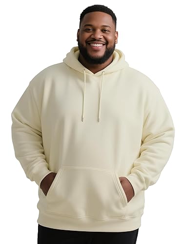 Men's Big & Tall Sweatshirts Hoodies Pullover Cotton Casual Hoodie