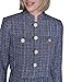 KARL LAGERFELD Paris Women's Jacket, Blue Multi, 8