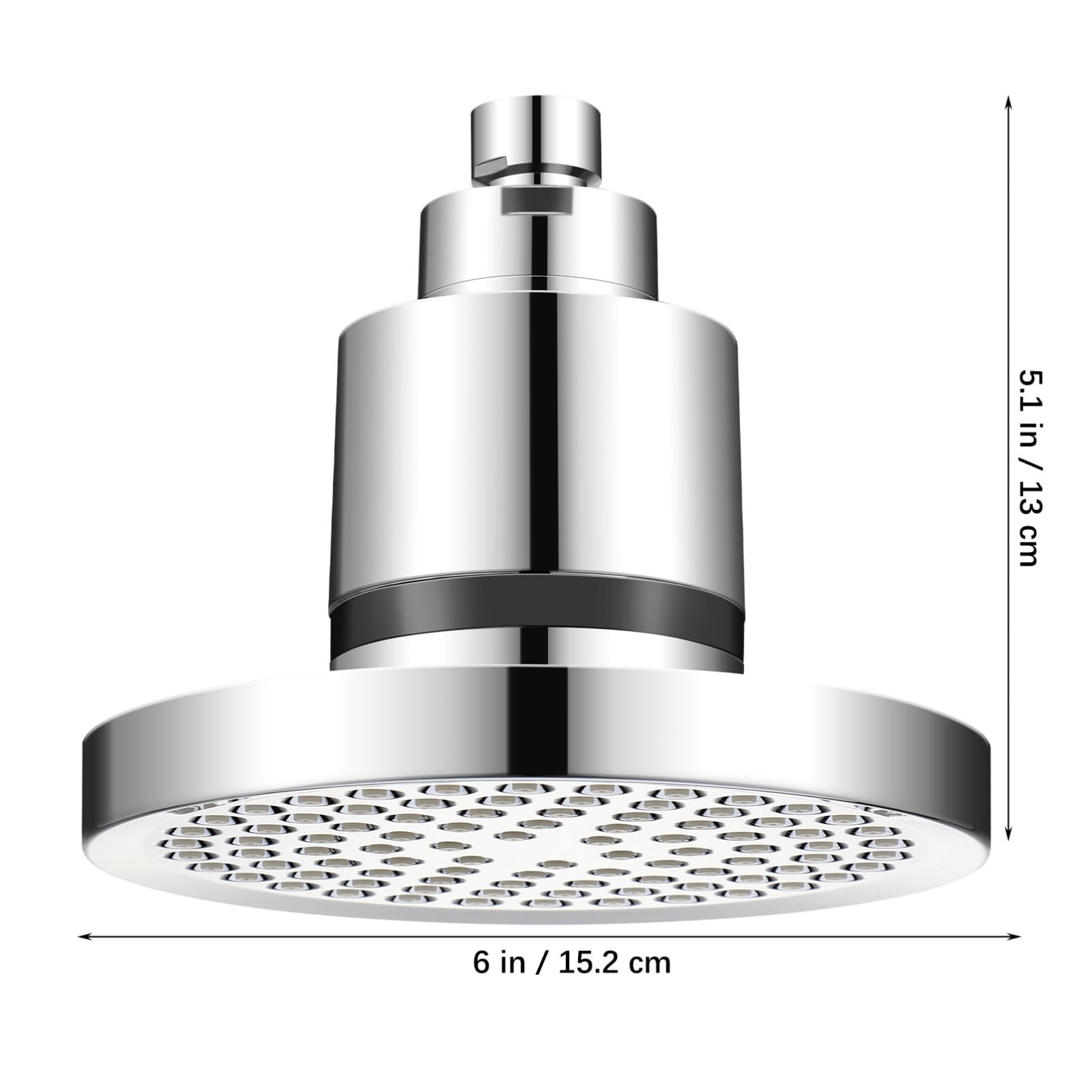 SOIMISS Cabezal de Ducha Presurizado de Alta Presión con Filtro de Etapas para Reducir el Cloro Suavizar el Agua Dura para Baño y Ducha Diaria