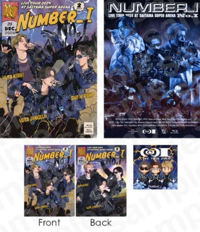Number_i No.1 初回生産限定盤2枚セット なんばーあい number_i 「No.O -ring-」(ナンバリング) ミニアルバム 初回生産