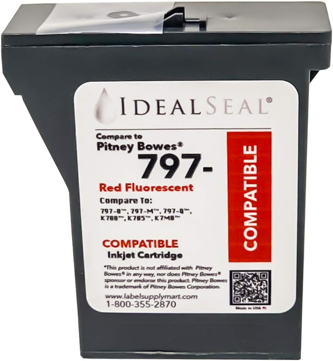 Pitney Bowes k7mo Compatible Red Ink Cartridge mailstation2 Pitney Bowes Postage Machine: Pitney Bowes 797 Pitney Bowes k7m0 Ink Cartridge k700 Ink Cartridge Mailstation 2 Ink for Pitney Bowes k7mo