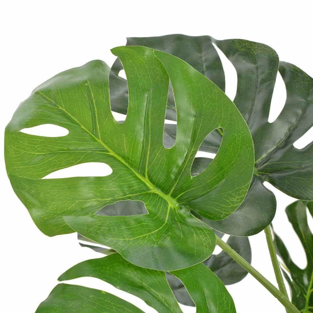 Sztuczna roślina Monstera z doniczką 100 cm zielony