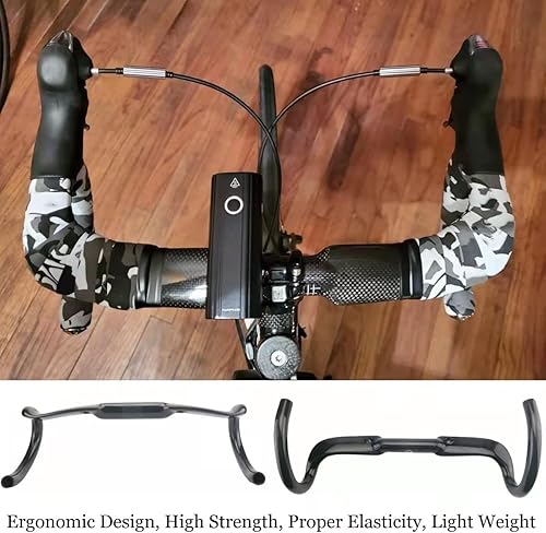 Miniatura 5 de Manillar RXL SL de carbono para bicicleta de carretera, 3.18 cm, 40 cm, 42 cm, 44 cm (31,8 mm, barra curva para manillas de bicicleta, de 400, 420 y
