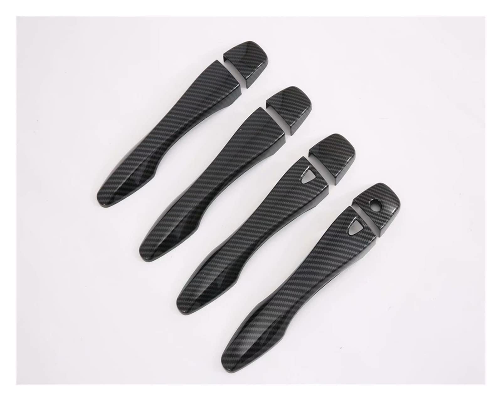Fahbstr One Color Car Inner Handle For Nissan Altima Teana 2016 2017 2018 Carbon Door Handle Catch Cover Decoration Car Exterior Handles Trim Frame Accessories