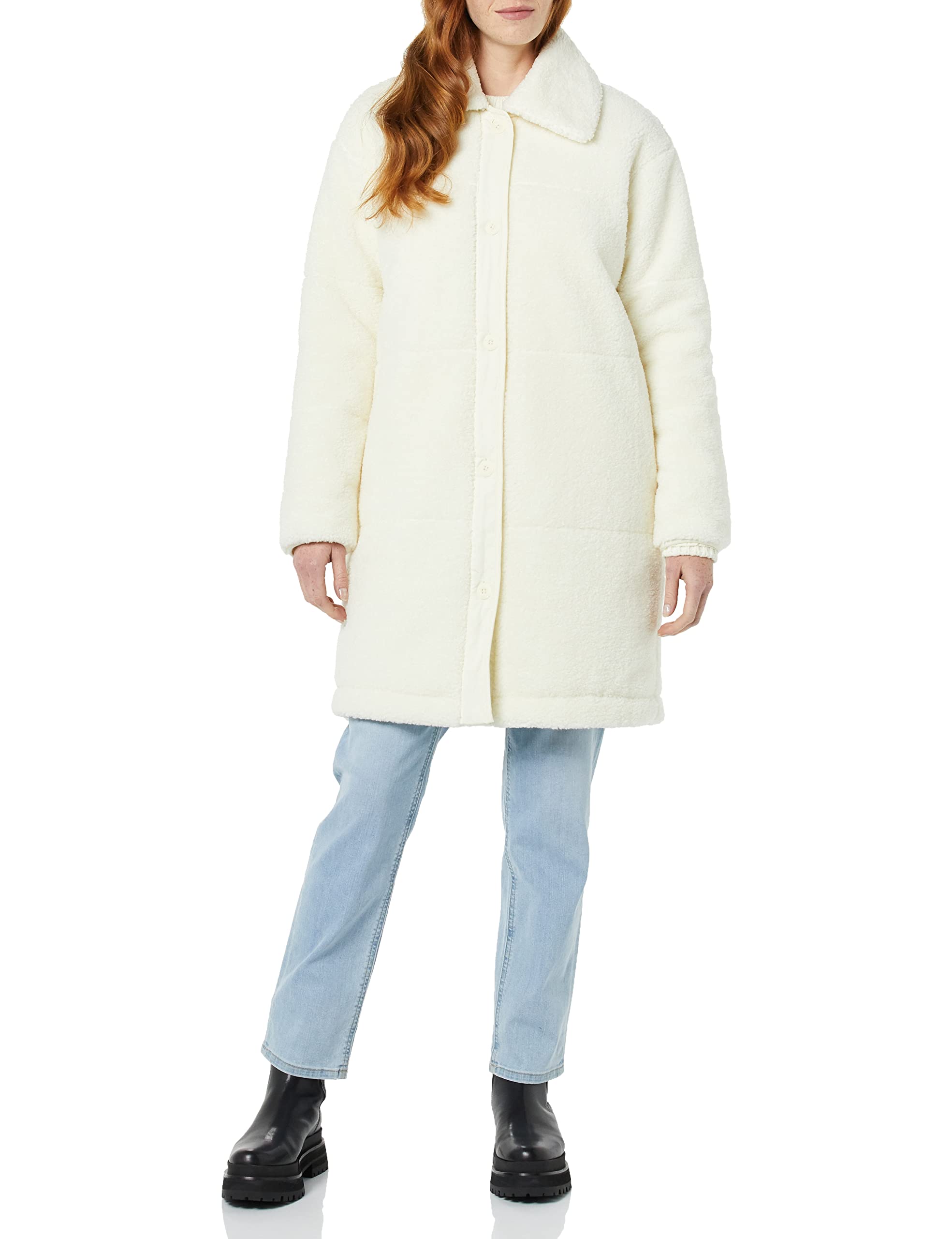 size (s) Amazon Essentials Women's Oversized Teddy Sherpa Coat (Previously Goodthreads)