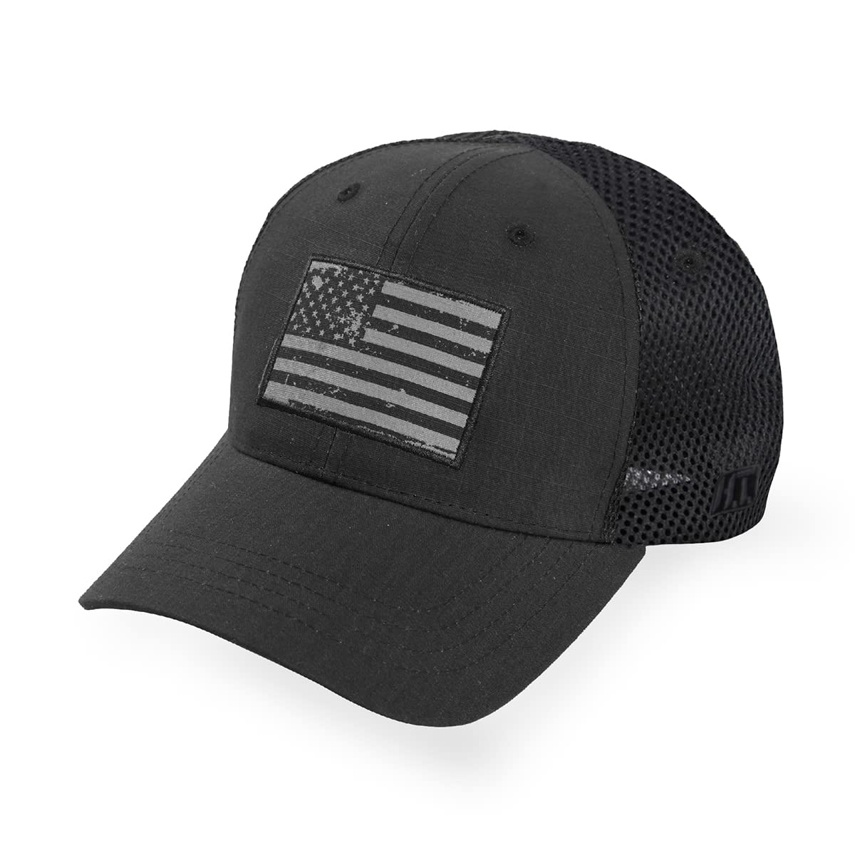HIGHLAND TACTICAL Men's Hat Baseball Cap, Black, L-XL