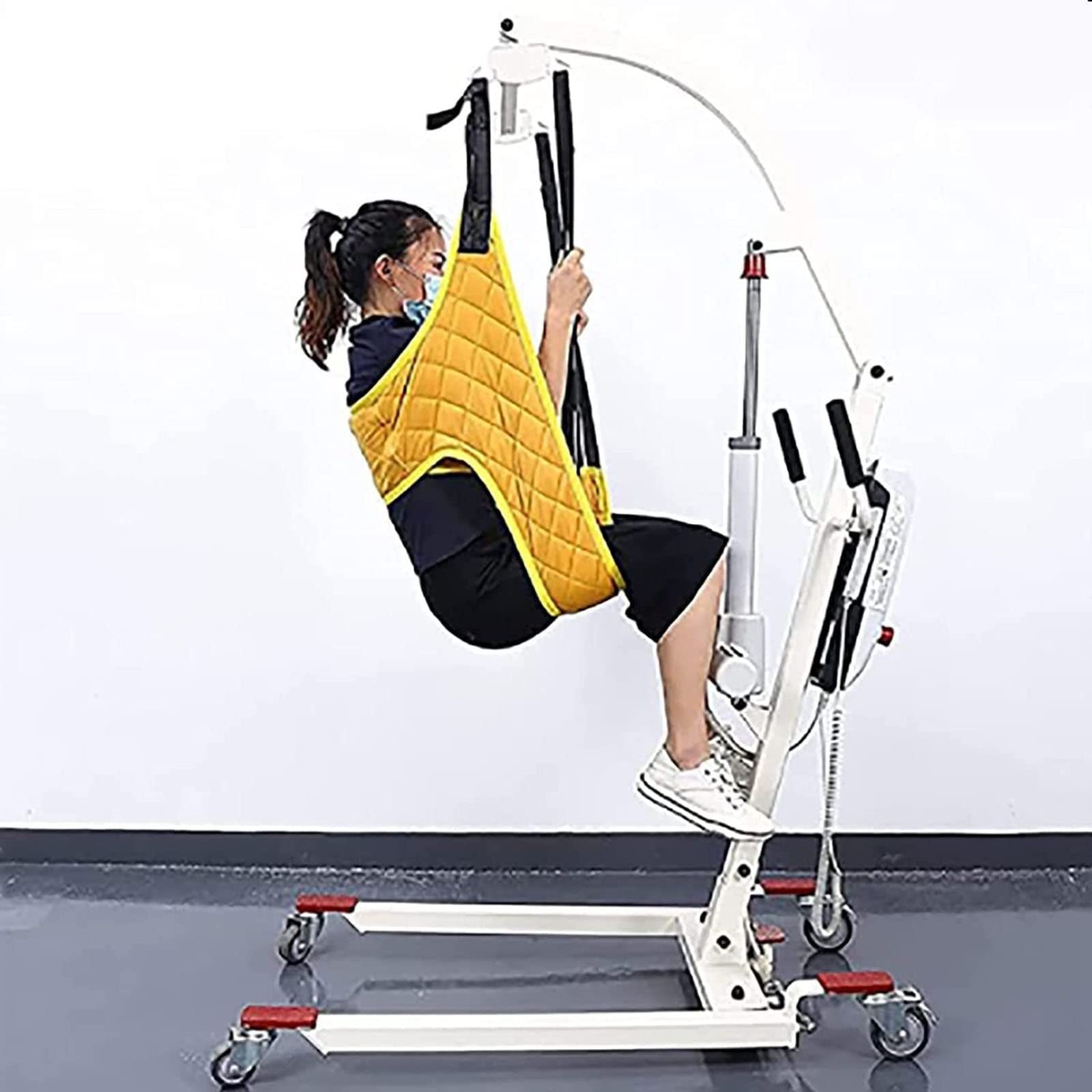 CEEBUS Grúa de Paciente Cabestrillo de elevación de Pacientes, Cabestrillo de elevación de Todo el Cuerpo para posicionamiento y elevación de Pacientes en Cama.