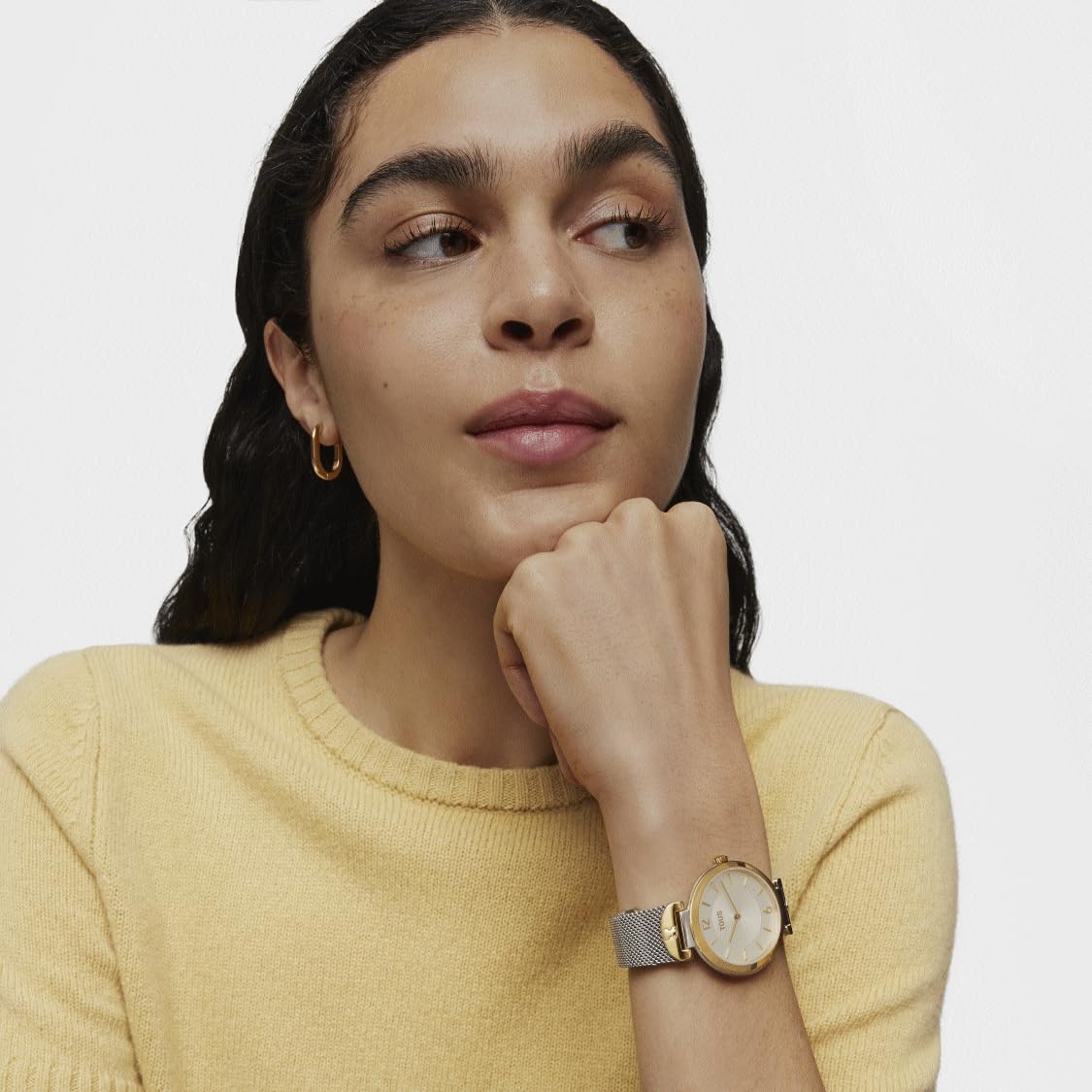 TOUS Watches s-Mesh Reloj para Mujer Analógico de Cuarzo con Brazalete de Acero Inoxidable 200350500