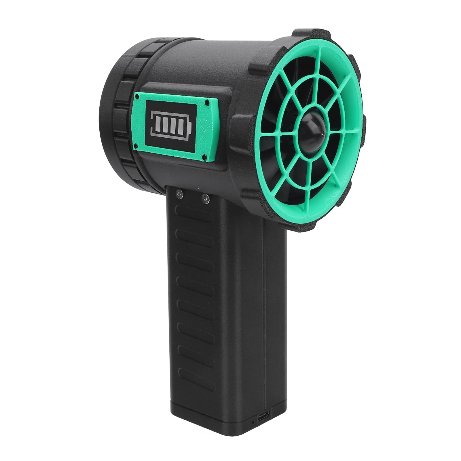 Soplador Turbo Secador de Velocidad Ajustable con Potente Empuje para Limpieza de Talleres y Equipos Disipación de Calor Acero Inoxidable PETG 3.54x3.94x7.68in
