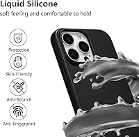 Vista 3 de ZTOFERA Funda cruzada para iPhone 14 Pro Max con correa de cordón, cuerda ajustable, funda suave de silicona líquida para iPhone 14 Pro Max de 6.7