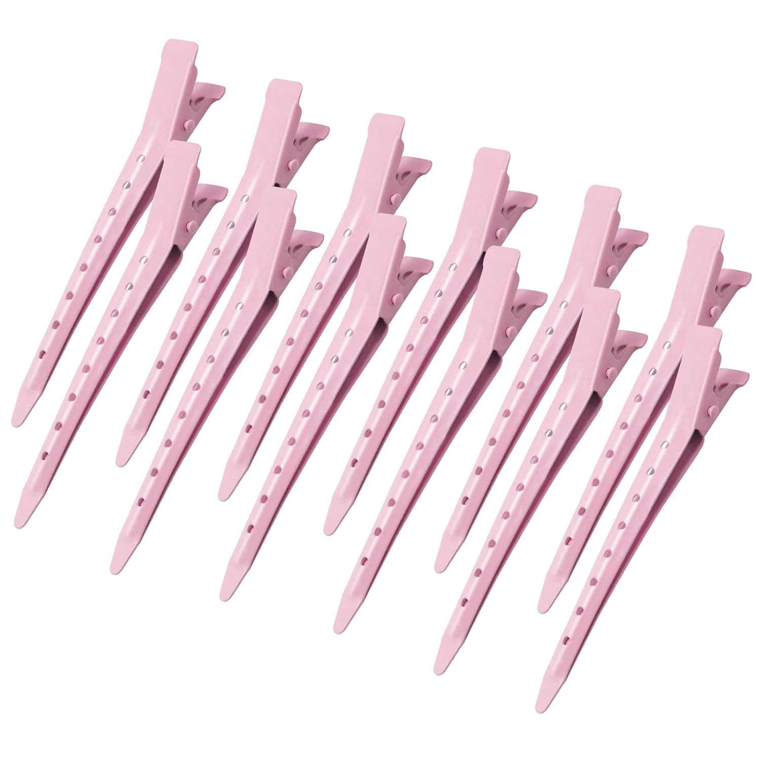 24Pcs Duck Billed Hair Clips for Styling Sectioning, Metal