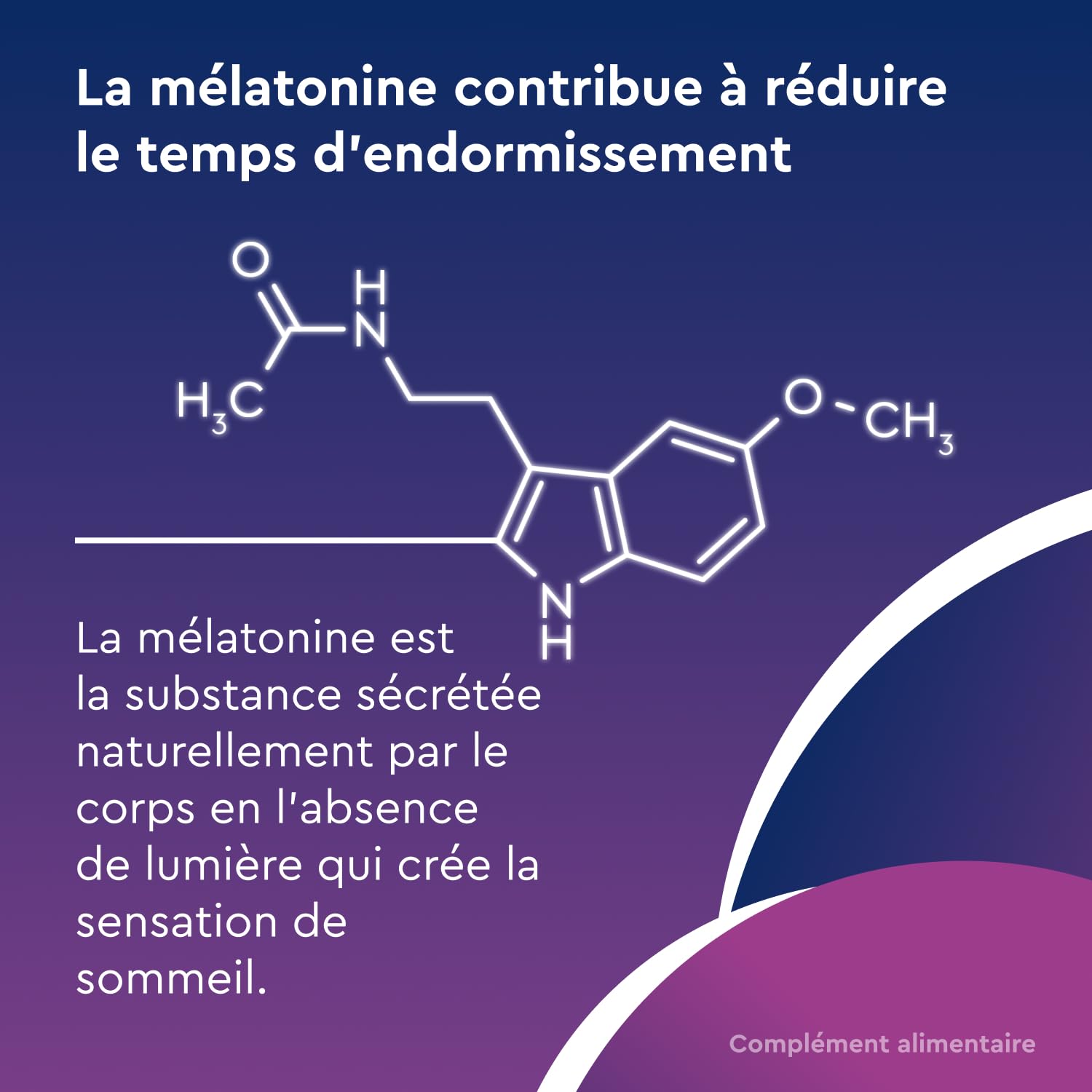 Euphytose Nuit LP Mélatonine 1,9 mg - Complément Alimentaire Sommeil Adulte - Favorise l'Endormissement et la Qualité du Sommeil - Libération Prolongée 8H - Valériane - 3x15 comprimés - 45 Nuits