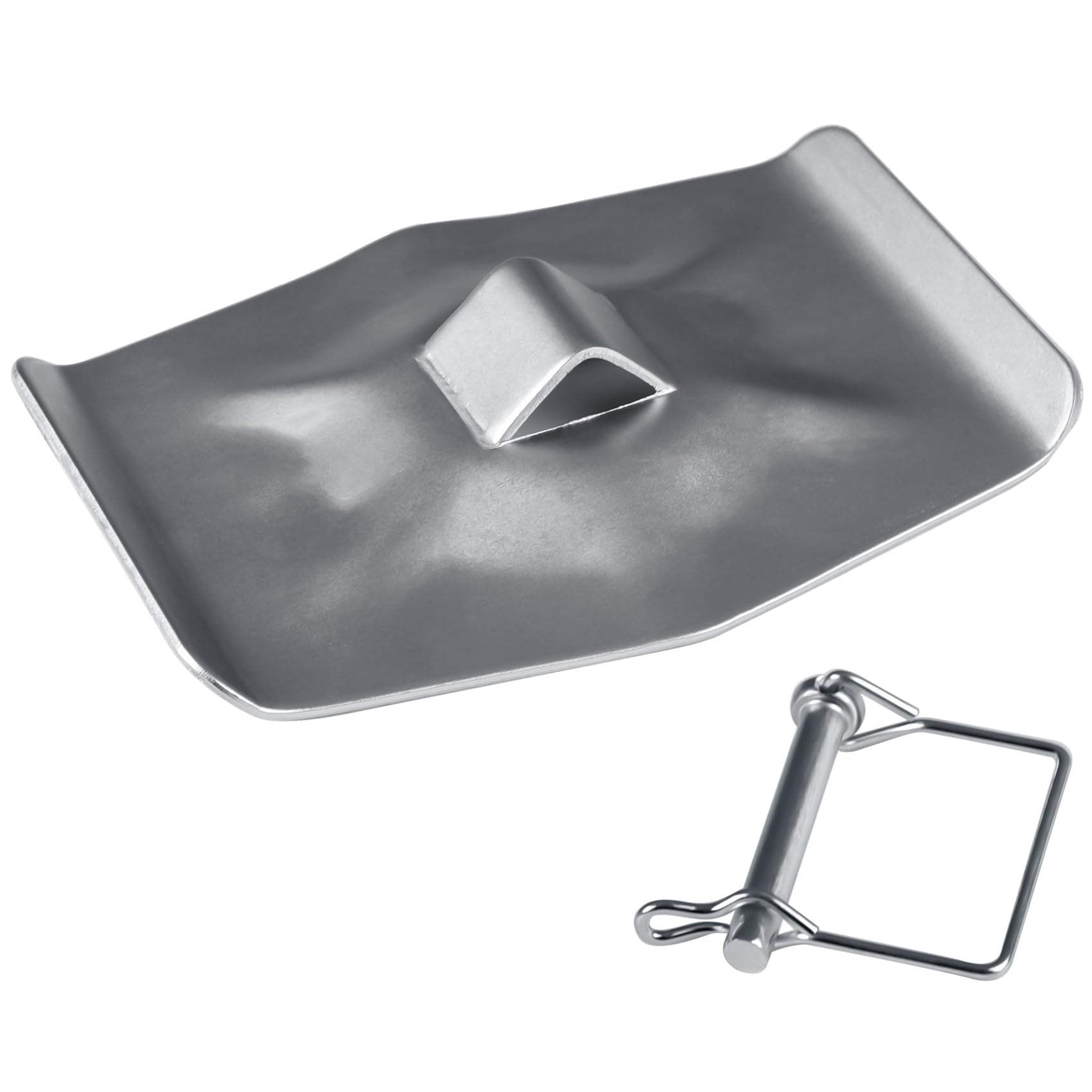 Photo 1 of 119225, RV Fifth Wheel Landing Gear Foot Pad and Pin Compatible with Lippert Venture, Landing Gear Footpad Footplate Kit for Atwood and Stromberg Carlson Landing Gear Systems | Replace# LG-119225