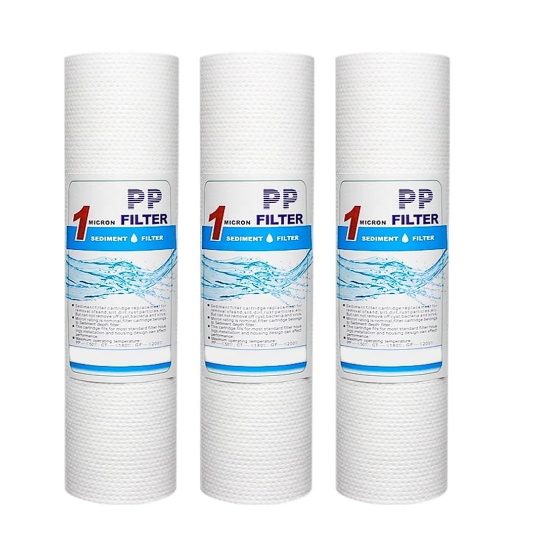 Cartouche filtrante à sédiments 1 micron pour pré-filtrer l'eau de votre forage