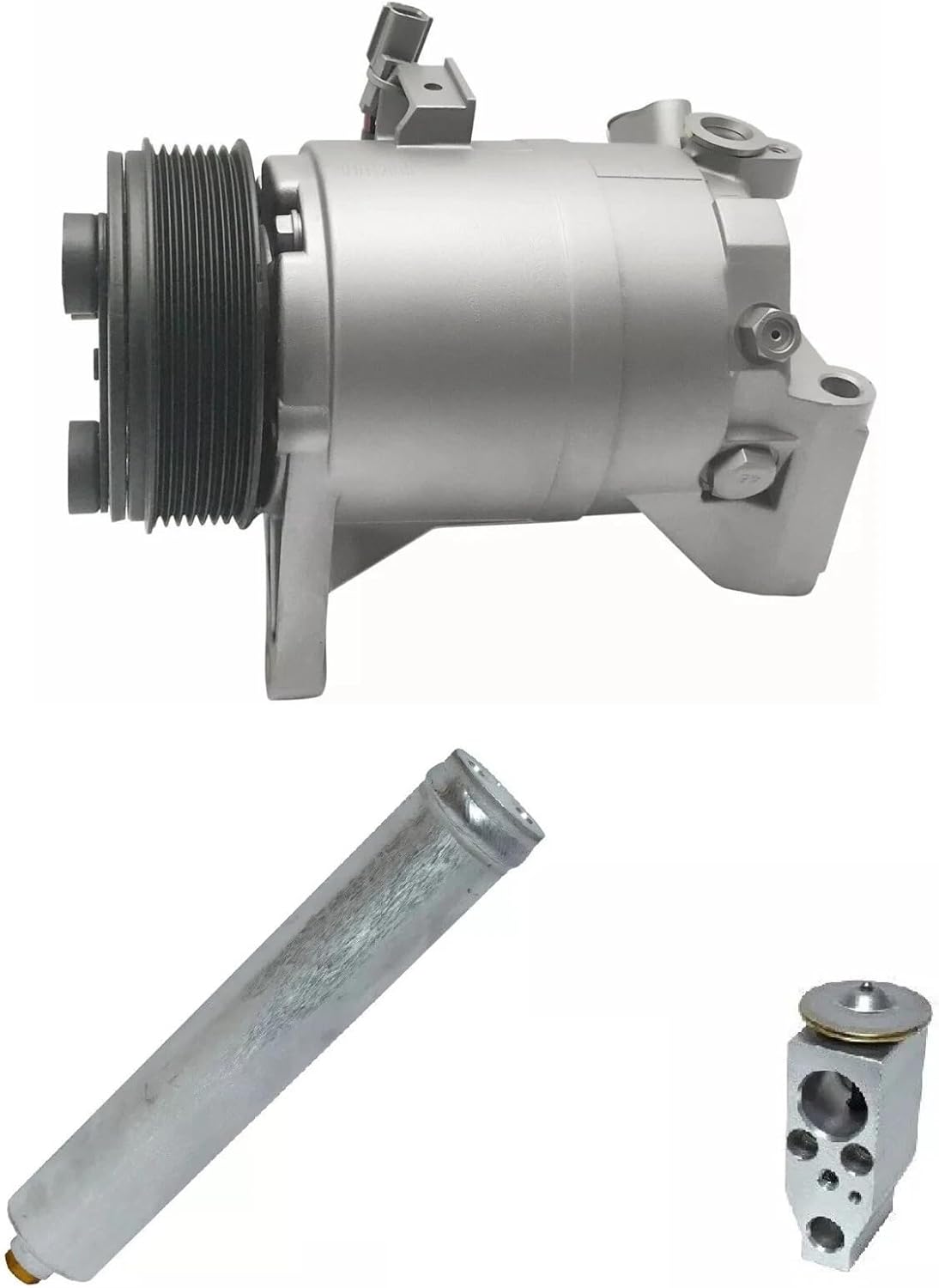 RYC Automotive Air Conditioning Compressor and A/C Clutch Kit KT EA06 (Fits Nissan Pathfinder 3.5L 2013, 2014, 2015)