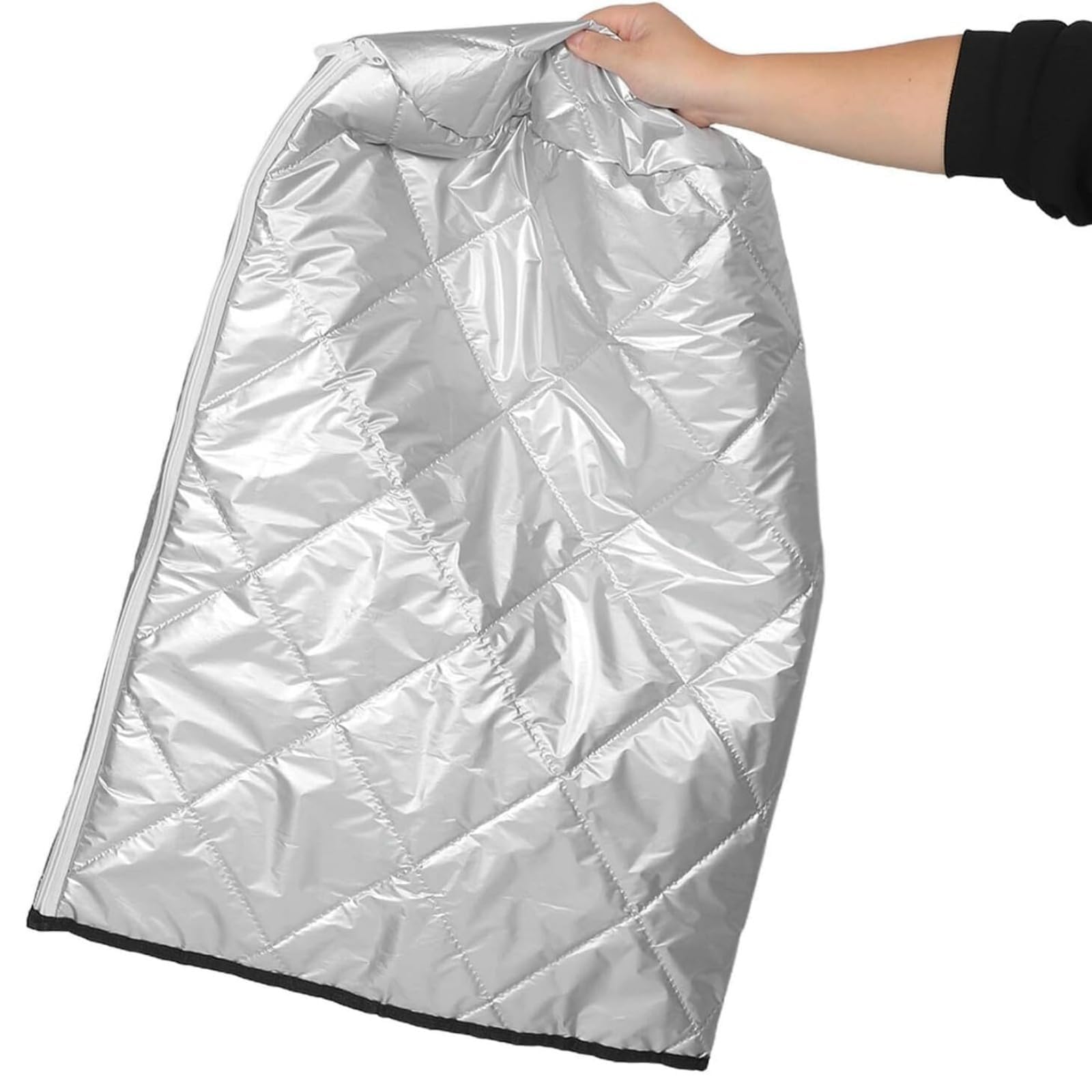 Copertura per Bombola di Gas in Tessuto Oxford Impermeabile, con Isolamento Termico e Protezione UV, Antipolvere per Uso Esterno, Campeggio, Adatta per Bombole di Butano e Propano (34x34x68 cm)