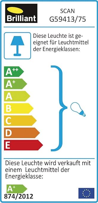 Brilliant BRILLIANT lamp Scan LED spot buis 2 lampjes wit/licht hout | 2x LED-PAR51, GU10, 3W LED reflectorlampen inbegrepen, (250lm, 3000K) | Schaal A ++ tot E | Hoofden draaien photo 2