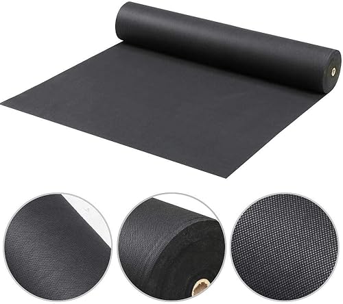 Miniatura 6 de AK TRADING CO. AKBARRIER-3FTX300FT - Tela de barrera de malezas gruesa de alta calidad para control comercial (3 x 300 pies), color negro