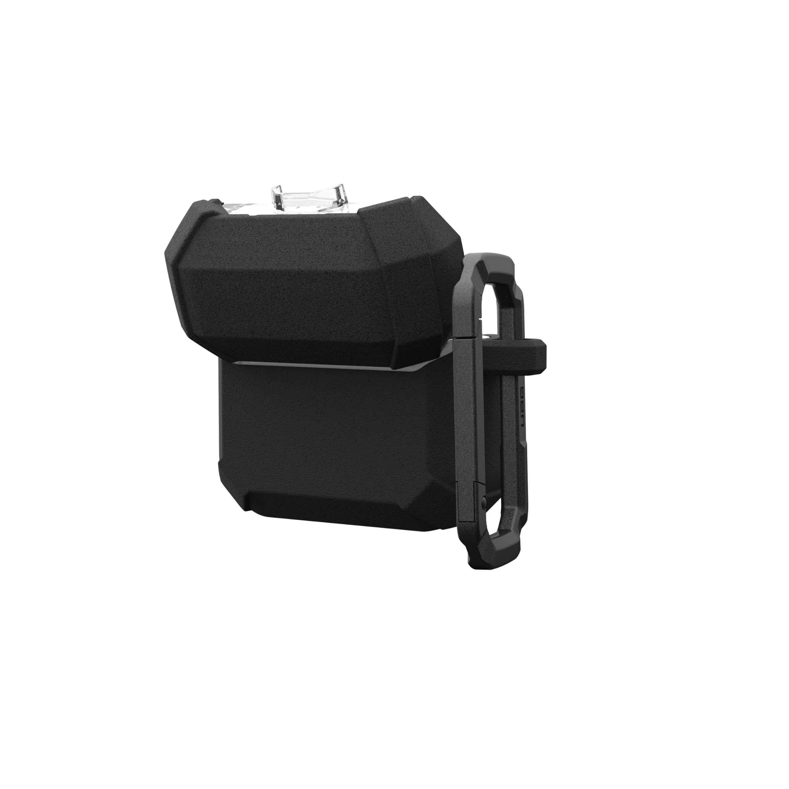 URBAN ARMOR GEAR UAG - Custodia protettiva progettata per AirPods (4a generazione, 2024) con blocco al plasma, robusta custodia protettiva rigida di grado militare con coperchio di blocco sicuro e