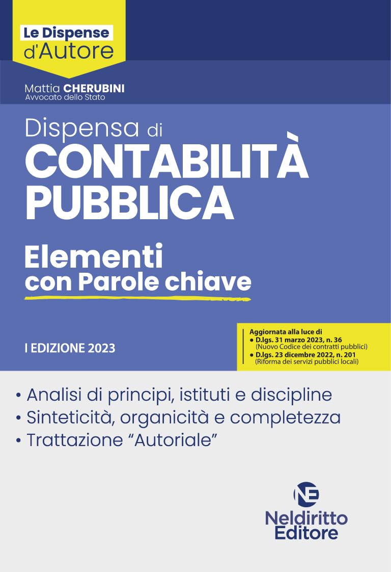 Contabilità Degli Enti Locali. Elementi Con Parole Chiave - 4