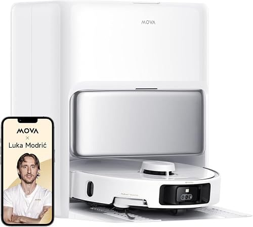 MOVA ロボット掃除機 ハイエンドモデル P50 Pro Ultra ペットモード搭載 全自動 伸縮可能なモップ・サイトブラシ 19,000Paの吸引力 75℃の温水モップ自動洗浄 乾燥機能 自動ゴミ収集 高精度マッピング 掃除経路確認 障害物回避 LDSレーザーナビゲーション 毛髪絡み防止 加圧式デュアル回転モップ 高速充電 Wi-Fiアプリ対応 メーカー三年保証【掃除に強い、ペットにも快適】MOVA ロボット掃除機 ハイエンドモデル P50 Pro Ul…